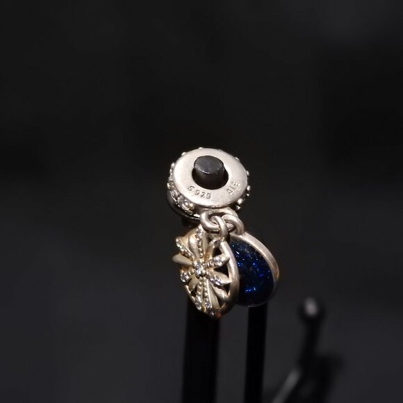 Authentic Pandora the Best Is Yet to Come Charm Sterling Silver 925 CZ - Picture 5 of 6